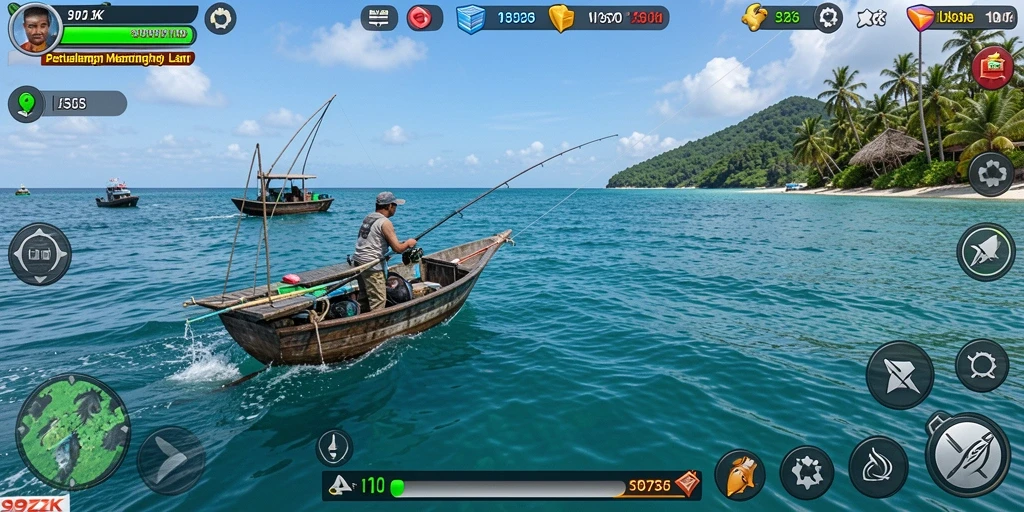 Tangkapan ikan yang menakjubkan dalam 99ZK