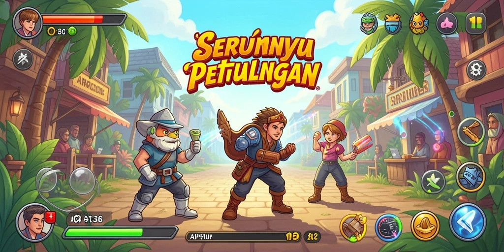 Tangkapan layar dari gameplay seru API36 dalam aksi.