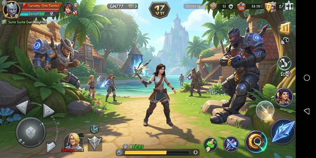 Screenshot gameplay GN777 yang menampilkan keseruan bermain.